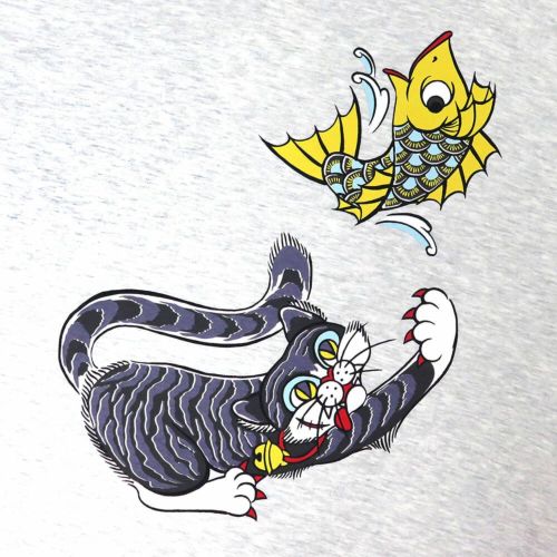 CHAOS FISHING CLUB T-SHIRT カオスフィッシングクラブ Tシャツ DORANEKO ASH スケートボード スケボー 3