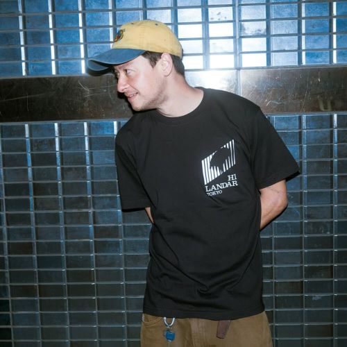 HILANDAR TOKYO T-SHIRT ハイランダートウキョウ Tシャツ LOGO BLACK スケートボード スケボー 3