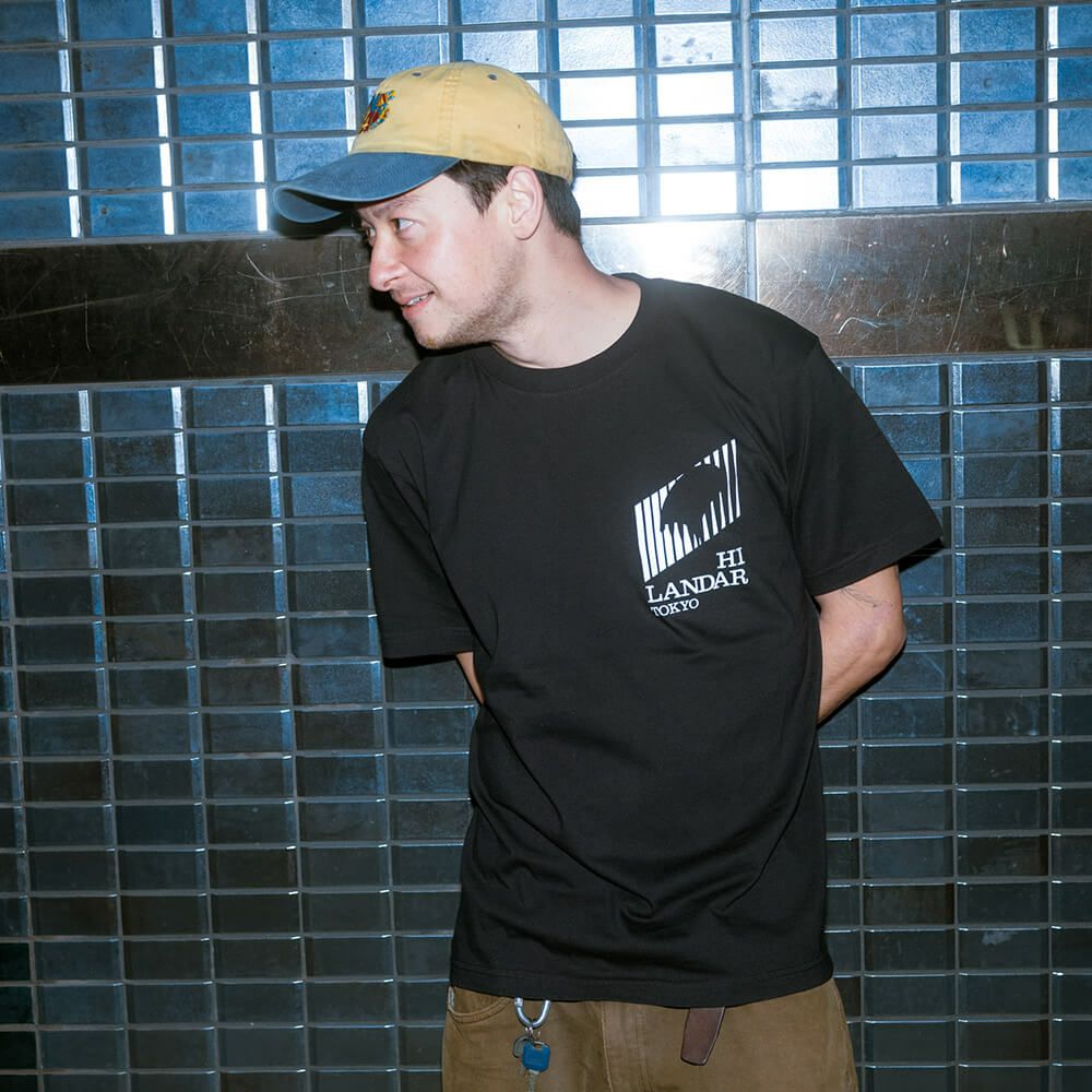 HILANDAR TOKYO T-SHIRT ハイランダートウキョウ Tシャツ LOGO BLACK スケートボード スケボー 3