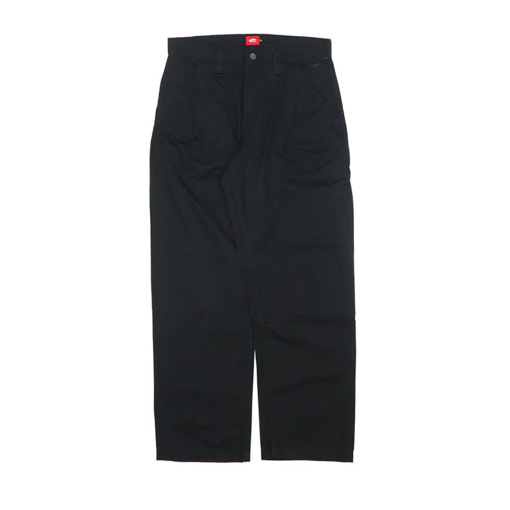 VANS PANTS バンズ パンツ ジーンズ SKATE LOOSE PLEATED BLACK（US企画） スケートボード スケボー 
