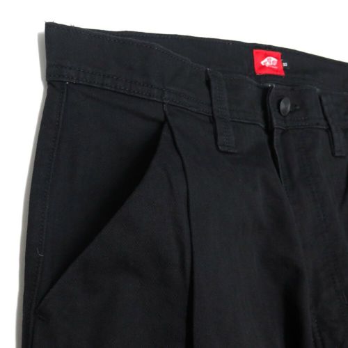 VANS PANTS バンズ パンツ ジーンズ SKATE LOOSE PLEATED BLACK（US企画） スケートボード スケボー 1