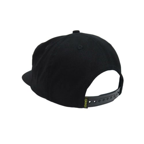 KROOKED CAP クルキッド キャップ FIRE BIRD SNAPBACK BLACK スケートボード スケボー 2