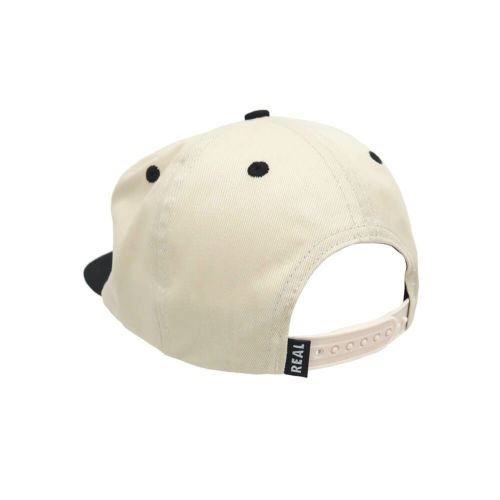 REAL CAP リアル キャップ CHINA BANKS SNAPBACK TAN/BLACK スケートボード スケボー 2