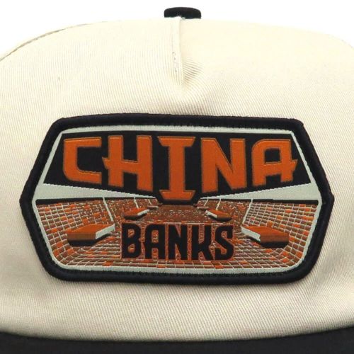REAL CAP リアル キャップ CHINA BANKS SNAPBACK TAN/BLACK スケートボード スケボー 4
