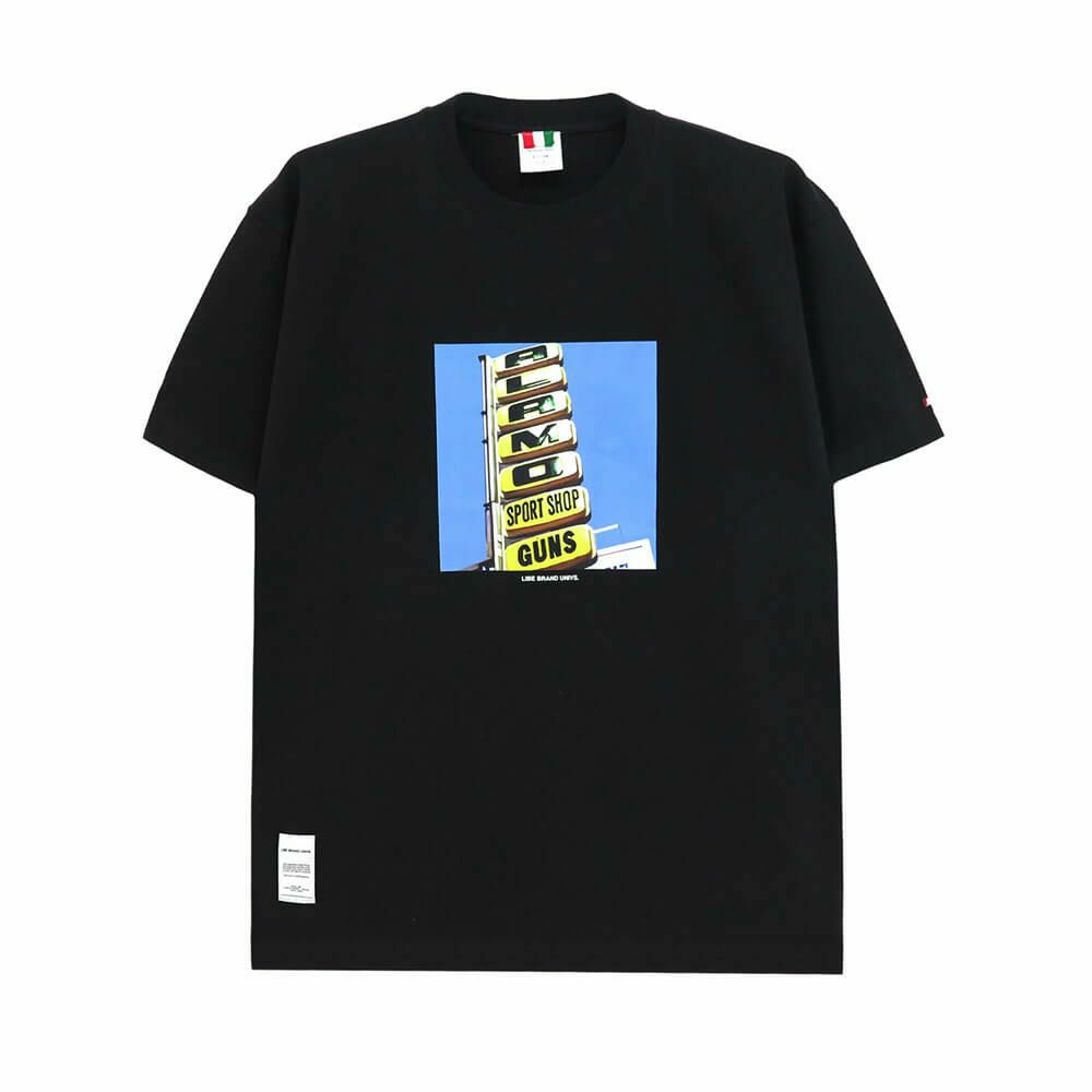 LIBE T-SHIRT ライブ Tシャツ ALAMO-LIBE BLACK スケートボード スケボー 