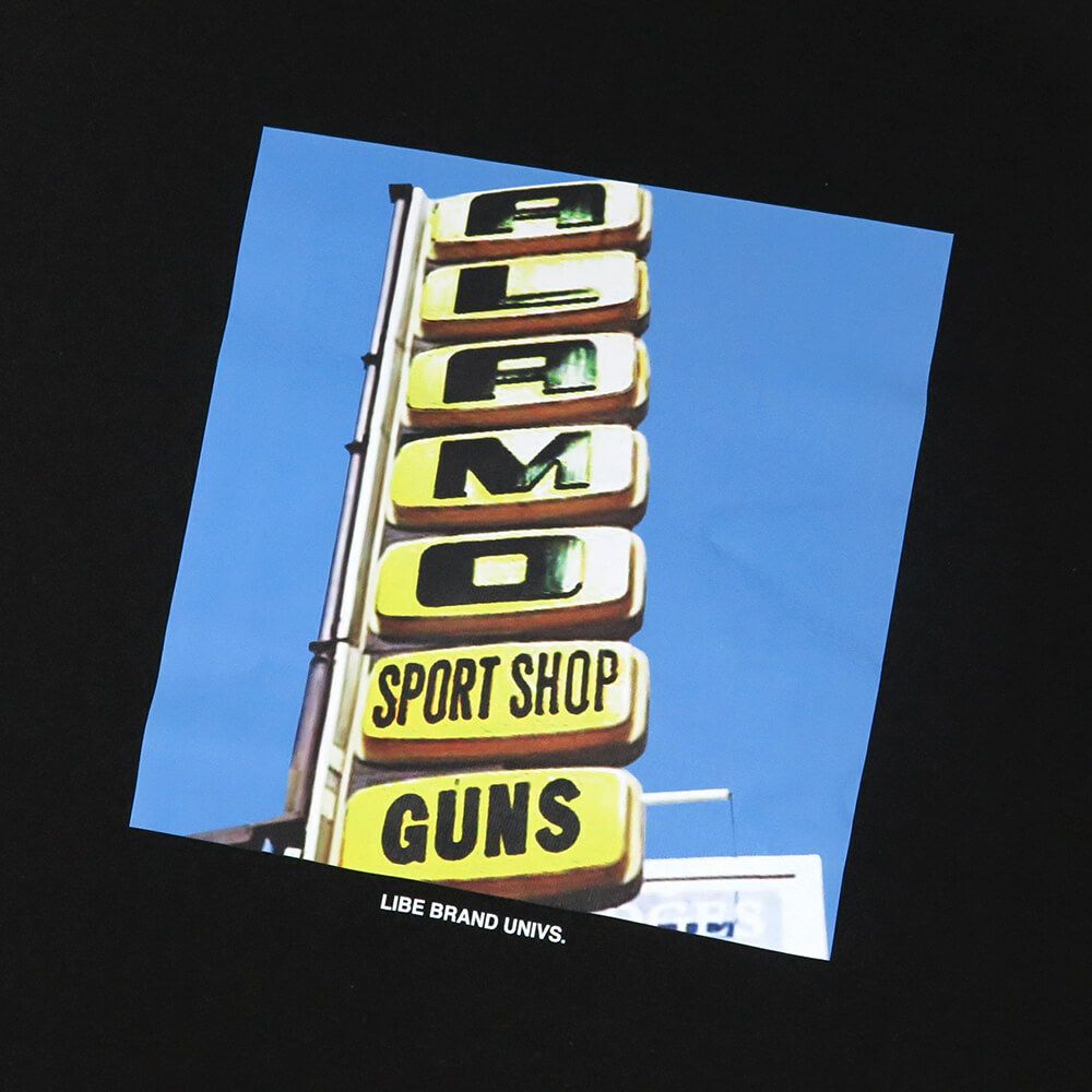 LIBE T-SHIRT ライブ Tシャツ ALAMO-LIBE BLACK スケートボード スケボー 2