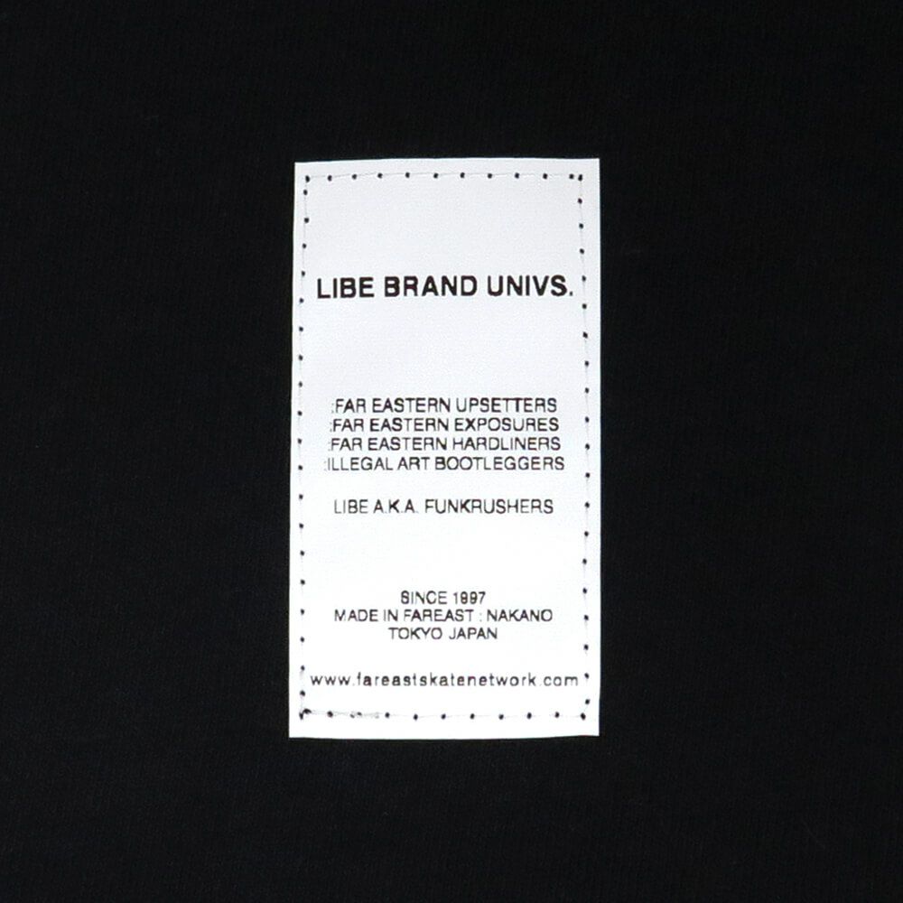 LIBE T-SHIRT ライブ Tシャツ ALAMO-LIBE BLACK スケートボード スケボー 5
