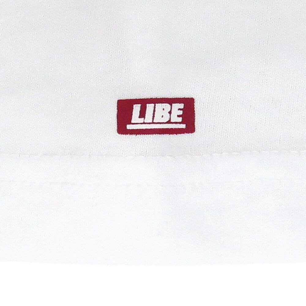  LIBE T-SHIRT ライブ Tシャツ ALAMO-LIBE WHITE スケートボード スケボー 4