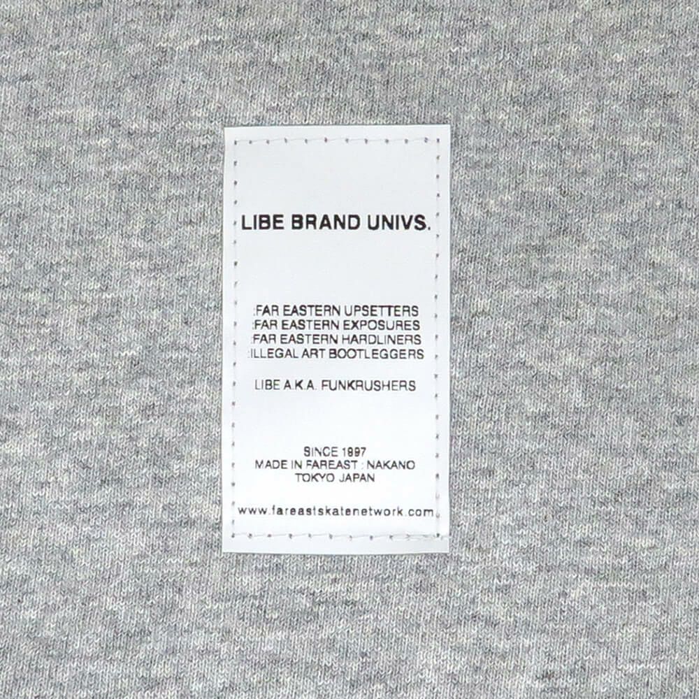 LIBE T-SHIRT ライブ Tシャツ NEW BLUE HEARTS GREY スケートボード スケボー 3