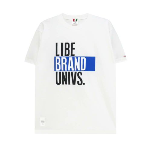  LIBE T-SHIRT ライブ Tシャツ NEW BLUE HEARTS WHITE スケートボード スケボー 