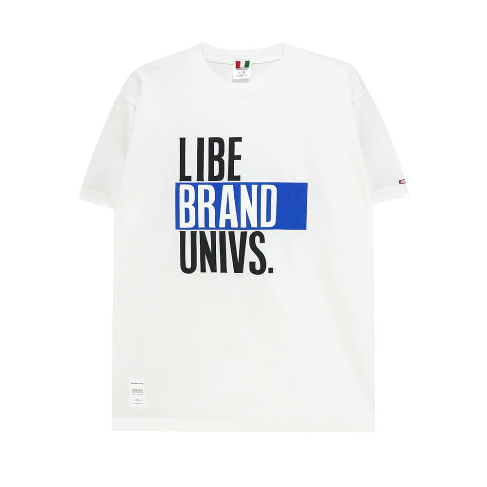  LIBE T-SHIRT ライブ Tシャツ NEW BLUE HEARTS WHITE スケートボード スケボー 
