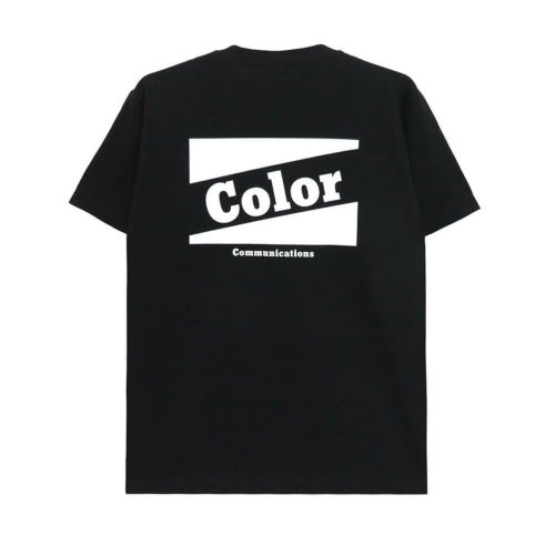 COLOR COMMUNICATIONS T-SHIRT カラーコミュニケーションズ Tシャツ RE-RETRO BAZ 2020 BLACK スケートボード スケボー 
