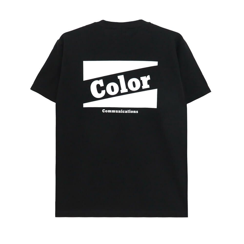 COLOR COMMUNICATIONS T-SHIRT カラーコミュニケーションズ Tシャツ RE-RETRO BAZ 2020 BLACK スケートボード スケボー 