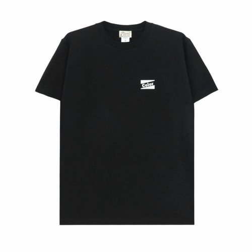 COLOR COMMUNICATIONS T-SHIRT カラーコミュニケーションズ Tシャツ RE-RETRO BAZ 2020 BLACK スケートボード スケボー 1
