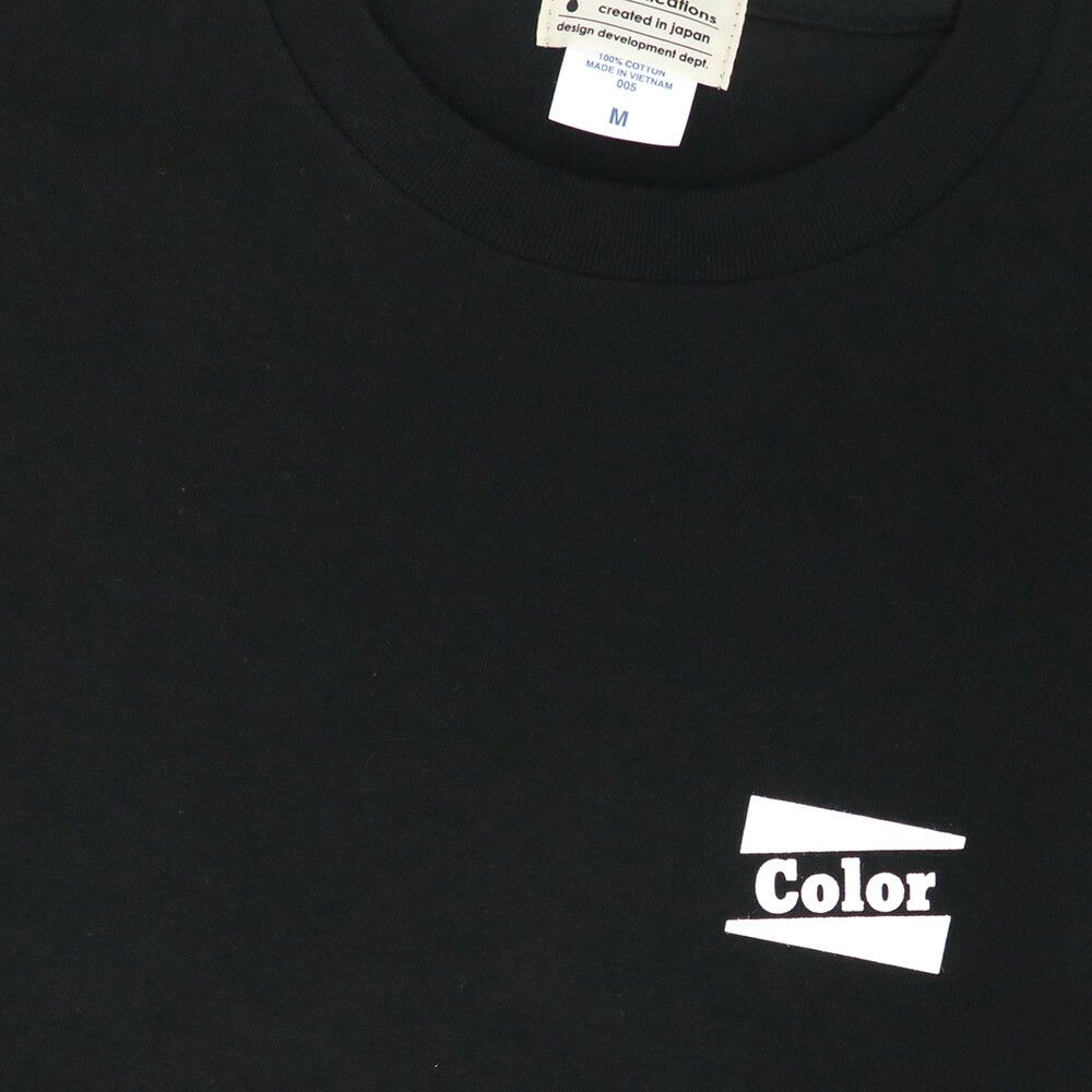 COLOR COMMUNICATIONS T-SHIRT カラーコミュニケーションズ Tシャツ RE-RETRO BAZ 2020 BLACK スケートボード スケボー 2