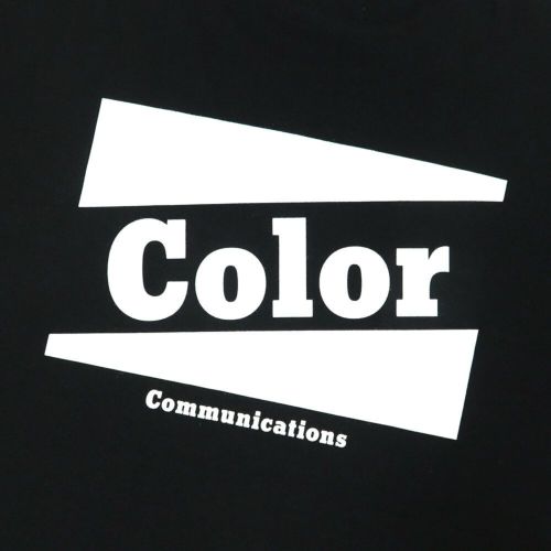 COLOR COMMUNICATIONS T-SHIRT カラーコミュニケーションズ Tシャツ RE-RETRO BAZ 2020 BLACK スケートボード スケボー 3