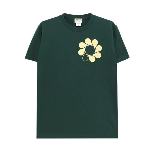 COLOR COMMUNICATIONS T-SHIRT カラーコミュニケーションズ Tシャツ RE-SYMBOL 2012 IVY GREEN スケートボード スケボー 
