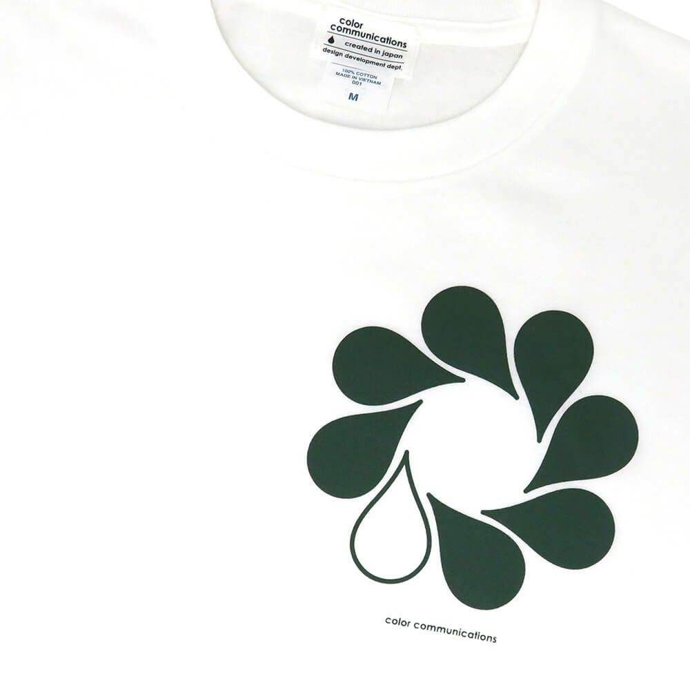 COLOR COMMUNICATIONS T-SHIRT カラーコミュニケーションズ Tシャツ RE-SYMBOL 2012 WHITE スケートボード スケボー 1
