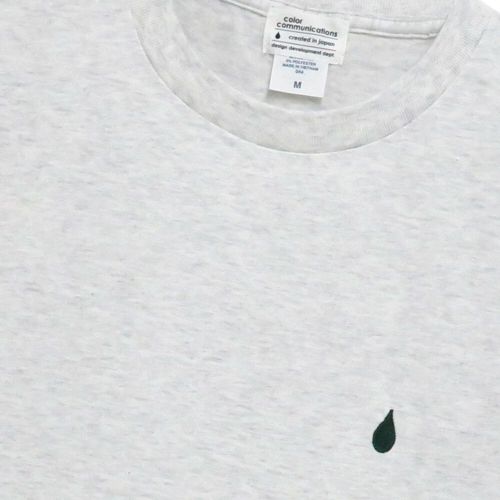 COLOR COMMUNICATIONS T-SHIRT カラーコミュニケーションズ Tシャツ RE-HALF STROKE FLAME 2011 ASH スケートボード スケボー 2