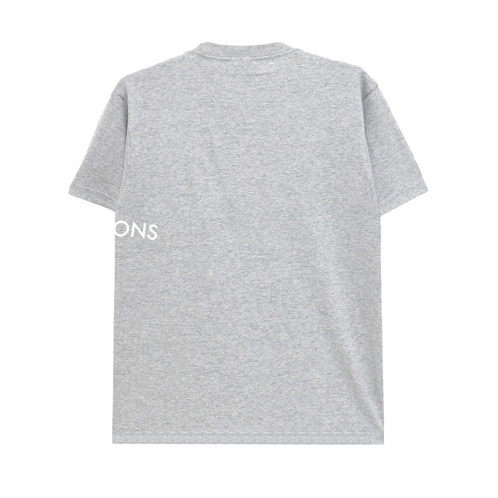 COLOR COMMUNICATIONS T-SHIRT カラーコミュニケーションズ Tシャツ RE-CROSS LETTERS 2008 GREY スケートボード スケボー 1
