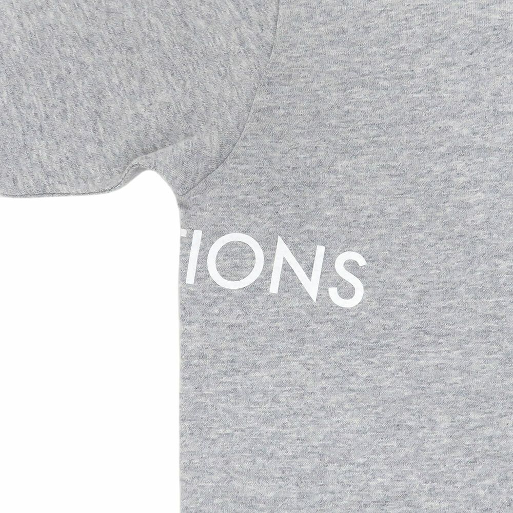 COLOR COMMUNICATIONS T-SHIRT カラーコミュニケーションズ Tシャツ RE-CROSS LETTERS 2008 GREY スケートボード スケボー 3