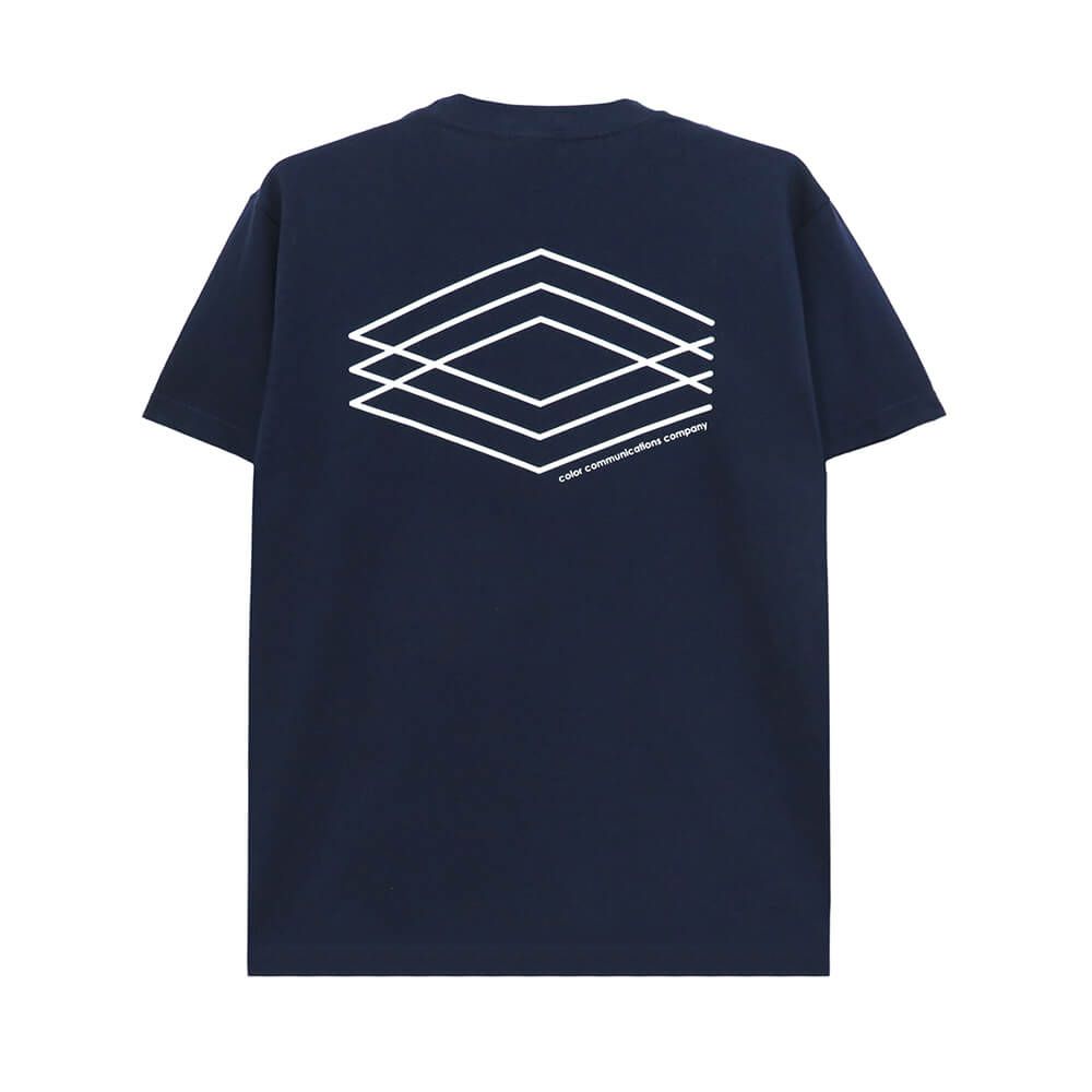  COLOR COMMUNICATIONS T-SHIRT カラーコミュニケーションズ Tシャツ 3C DIAMONDS METRO BLUE スケートボード スケボー 