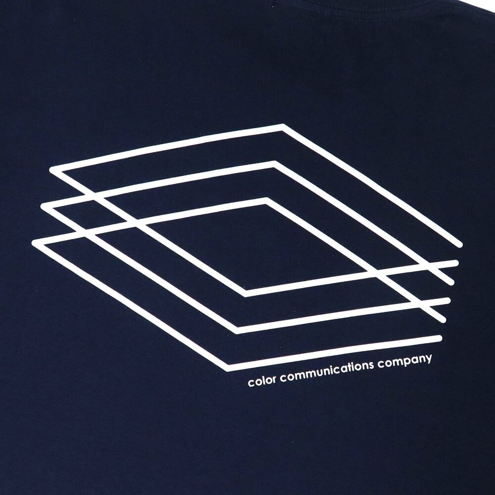  COLOR COMMUNICATIONS T-SHIRT カラーコミュニケーションズ Tシャツ 3C DIAMONDS METRO BLUE スケートボード スケボー 4