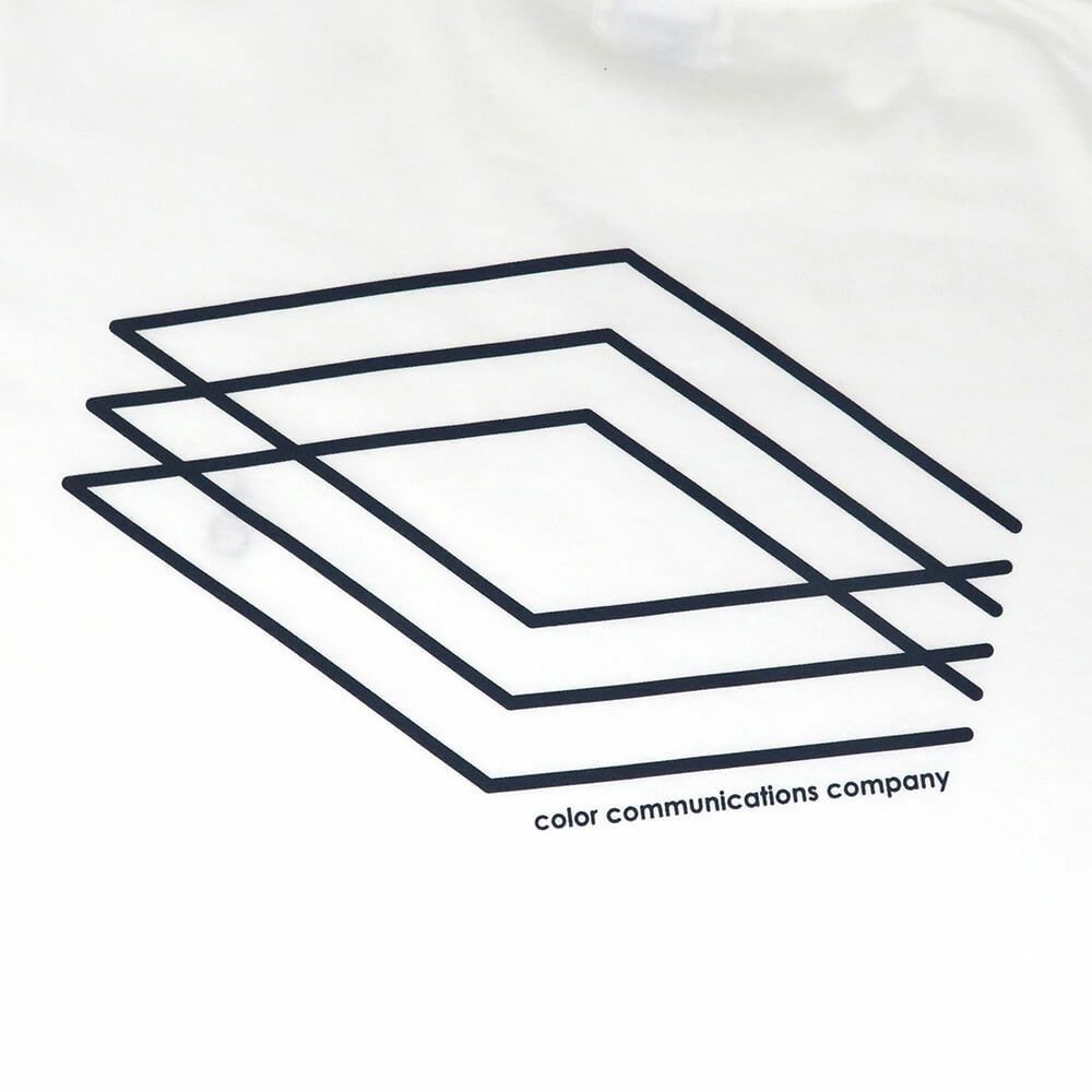 COLOR COMMUNICATIONS T-SHIRT カラーコミュニケーションズ Tシャツ 3C DIAMONDS WHITE スケートボード スケボー 4