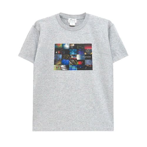 COLOR COMMUNICATIONS T-SHIRT カラーコミュニケーションズ Tシャツ TRAJECTORY PHOTO GREY スケートボード スケボー 