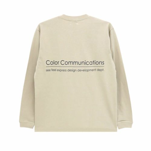 COLOR COMMUNICATIONS LONG SLEEVE カラーコミュニケーションズ ロングスリーブTシャツ RE-LETTER 2012 STONE スケートボード スケボー 