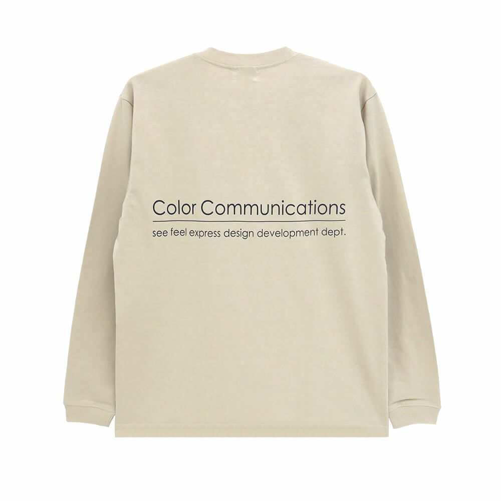 COLOR COMMUNICATIONS LONG SLEEVE カラーコミュニケーションズ ロングスリーブTシャツ RE-LETTER 2012 STONE スケートボード スケボー 