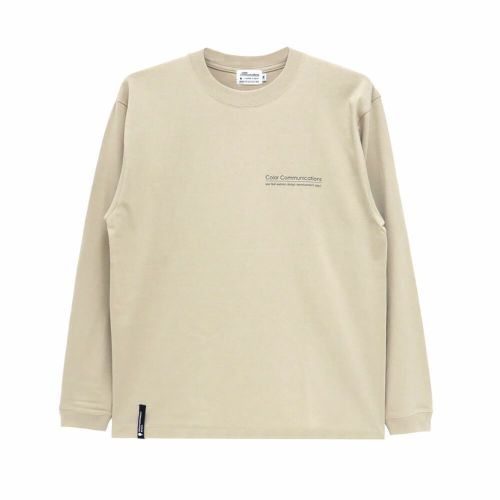 COLOR COMMUNICATIONS LONG SLEEVE カラーコミュニケーションズ ロングスリーブTシャツ RE-LETTER 2012 STONE スケートボード スケボー 1