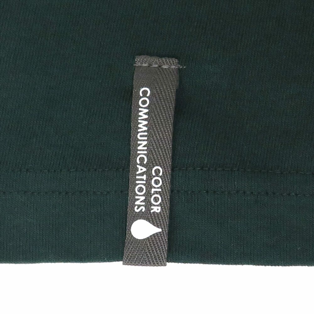 COLOR COMMUNICATIONS LONG SLEEVE カラーコミュニケーションズ ロングスリーブTシャツ RE-LETTER 2012 DARK GREEN スケートボード スケボー 4