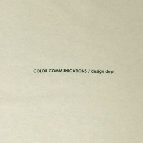 COLOR COMMUNICATIONS LONG SLEEVE カラーコミュニケーションズ 7分袖Tシャツ WAWA OWL EMB LETTER STONE スケートボード スケボー 3