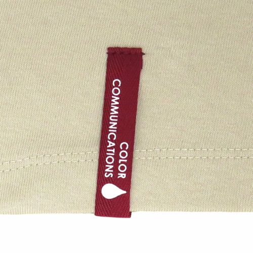 COLOR COMMUNICATIONS LONG SLEEVE カラーコミュニケーションズ 7分袖Tシャツ WAWA OWL EMB LETTER STONE スケートボード スケボー 5