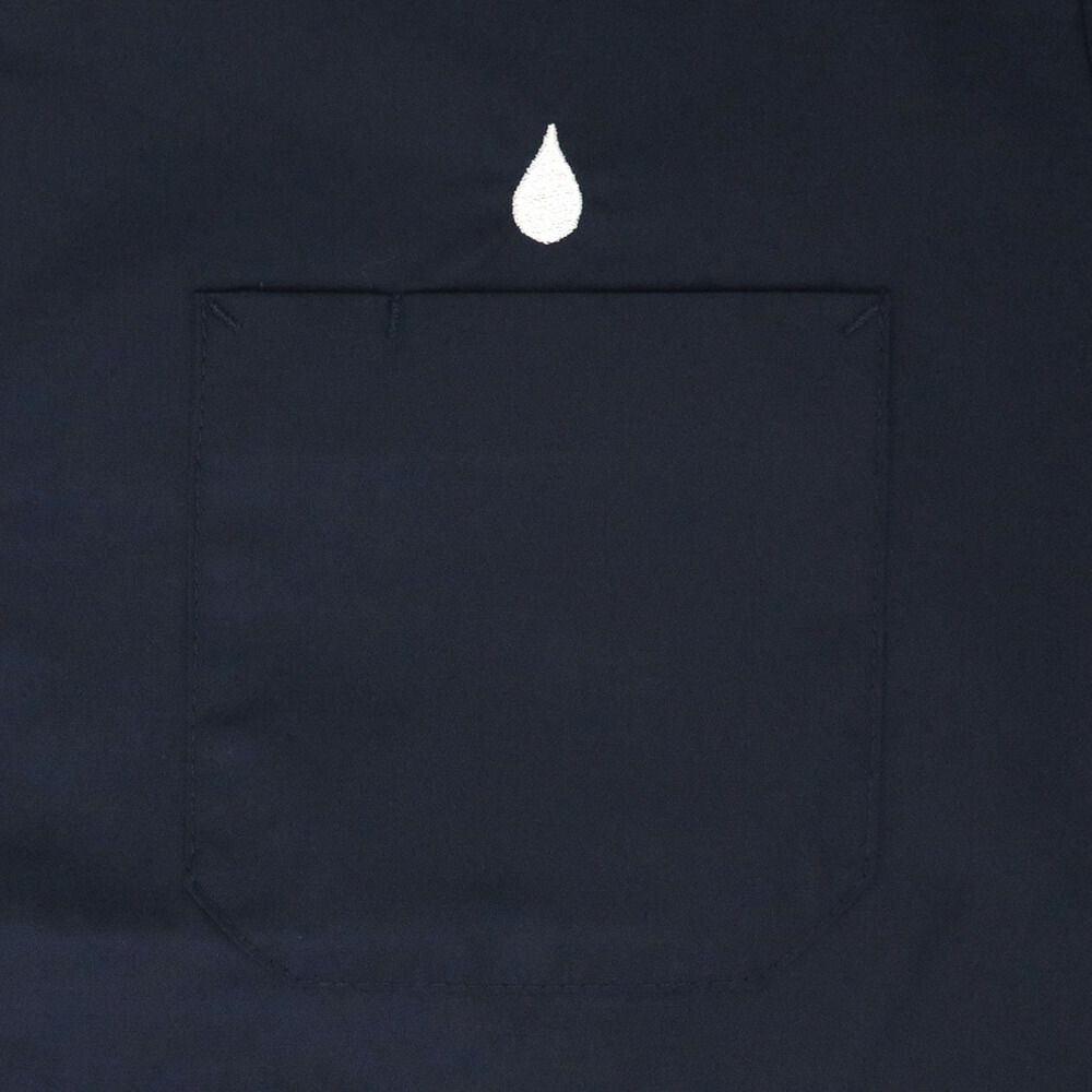 COLOR COMMUNICATIONS SHORT SLEEVE SHIRTS カラーコミュニケーションズ 半袖シャツ DRIP EMB TC TWILL DARK NAVY スケートボード スケボー 2