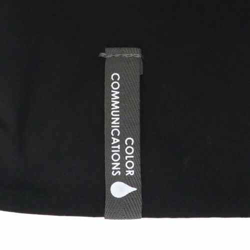 COLOR COMMUNICATIONS SHORT SLEEVE SHIRTS カラーコミュニケーションズ 半袖シャツ DRIP EMB TC TWILL BLACK スケートボード スケボー 4