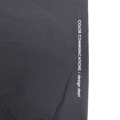COLOR COMMUNICATIONS PANTS カラーコミュニケーションズ パンツ ジーンズ DRIP EMB LETTER NYLON CHARCOAL スケートボード スケボー 5