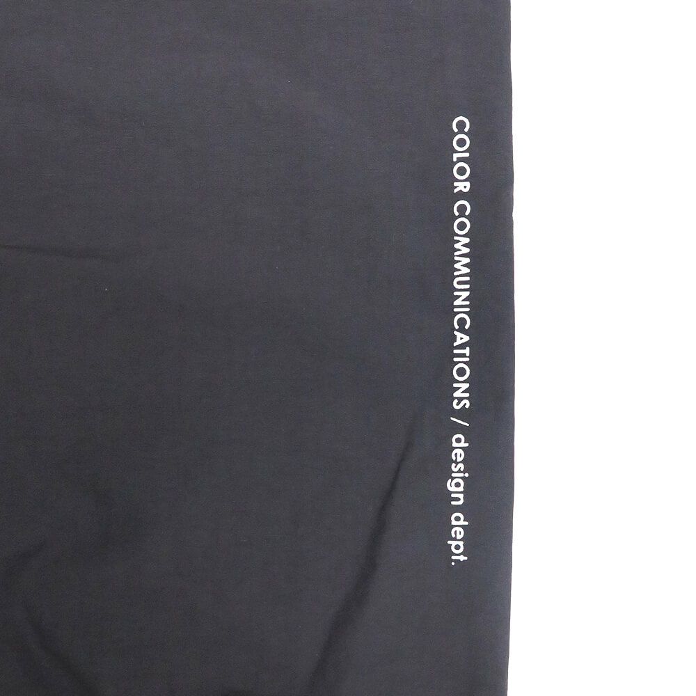 COLOR COMMUNICATIONS PANTS カラーコミュニケーションズ パンツ ジーンズ DRIP EMB LETTER NYLON CHARCOAL スケートボード スケボー 5