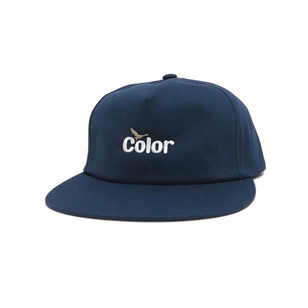 COLOR COMMUNICATIONS CAP カラーコミュニケーションズ キャップ WAWA OWL EMB UNSTRUCTURED NAVY スケートボード スケボー 