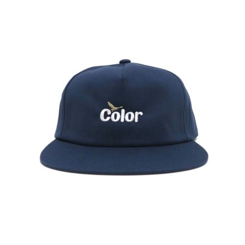 COLOR COMMUNICATIONS CAP カラーコミュニケーションズ キャップ WAWA OWL EMB UNSTRUCTURED NAVY スケートボード スケボー 1