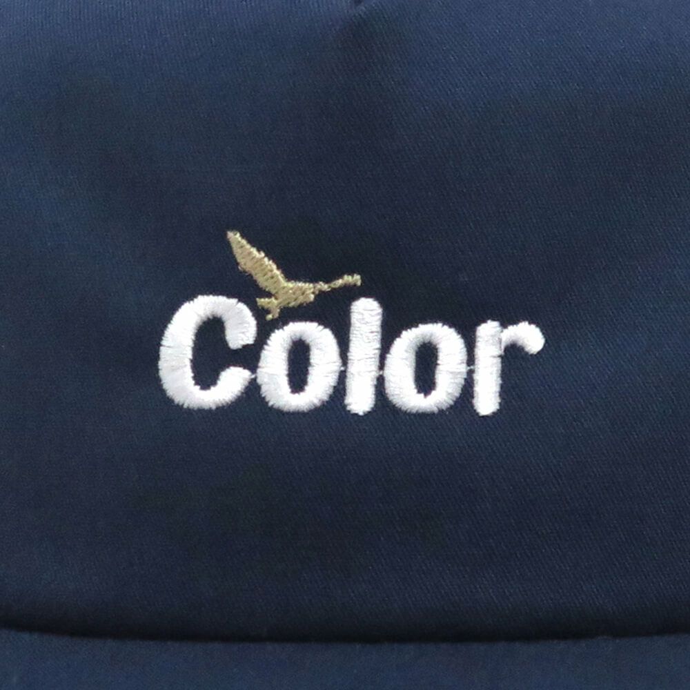 COLOR COMMUNICATIONS CAP カラーコミュニケーションズ キャップ WAWA OWL EMB UNSTRUCTURED NAVY スケートボード スケボー 4