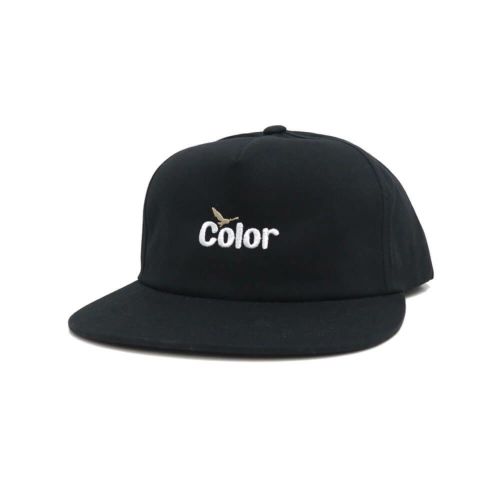 COLOR COMMUNICATIONS CAP カラーコミュニケーションズ キャップ WAWA OWL EMB UNSTRUCTURED BLACK スケートボード スケボー 