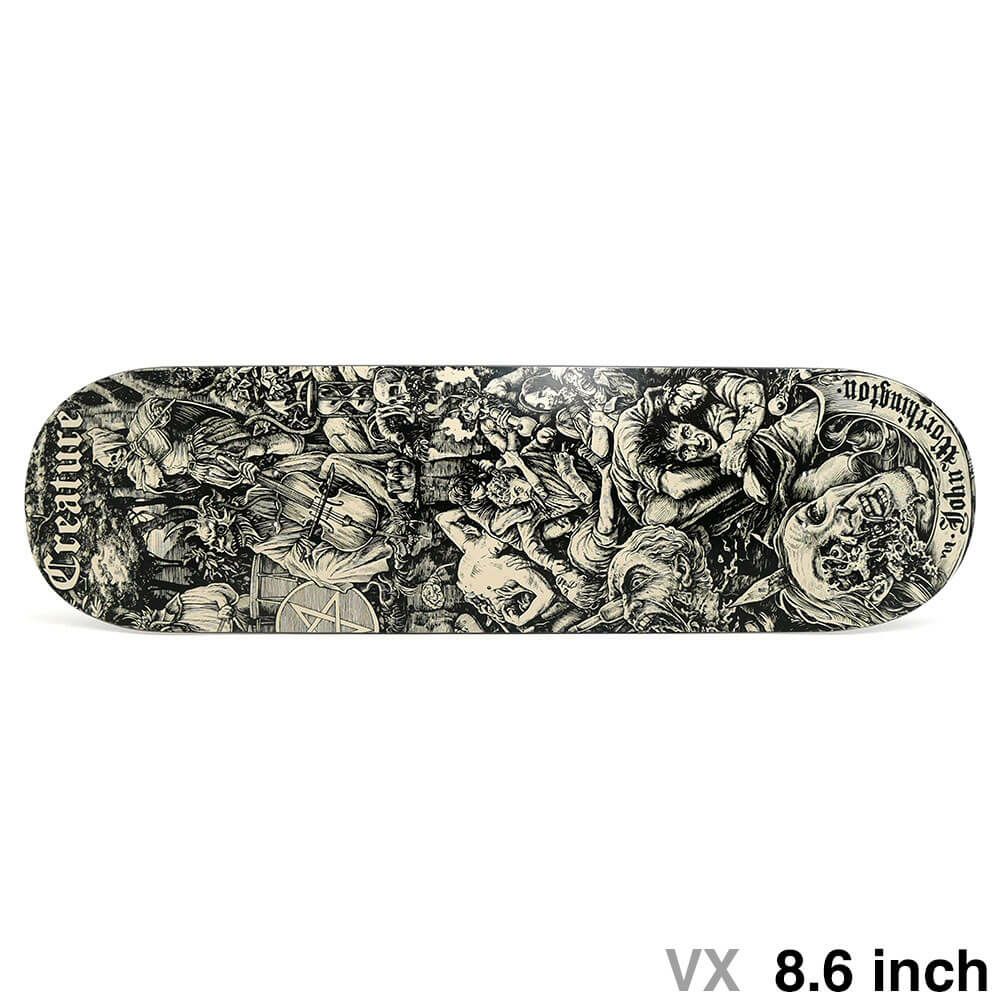CREATURE DECK クリーチャー デッキ JOHN WORTHINGTON THE LORE VX 8.6 スケートボード スケボー 1