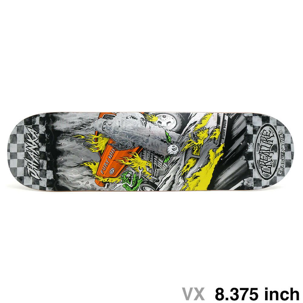 CREATURE DECK クリーチャー デッキ JHANCARLOS GONZALEZ（JHANKA）CRASH AND BURN VX 8.375 スケートボード スケボー 1