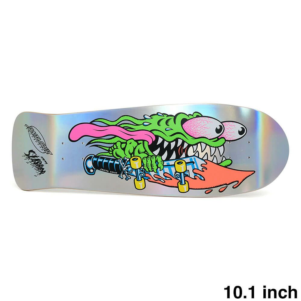 SANTA CRUZ DECK サンタクルーズ デッキ KEITH MEEK SLASHER SILVER FOIL REISSUE 10.1 スケートボード スケボー 1