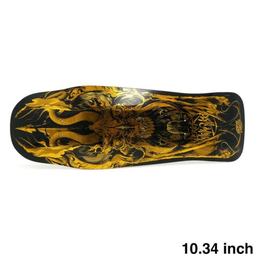 SANTA CRUZ DECK サンタクルーズ デッキ ERICK WINKOWSKI PRIMEVAL GOLD SHAPED 10.34 スケートボード スケボー 1