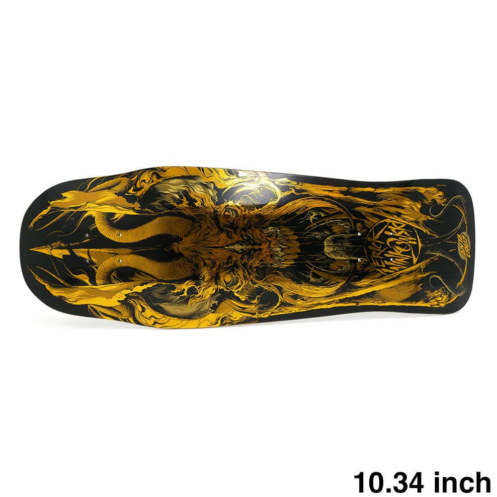 SANTA CRUZ DECK サンタクルーズ デッキ ERICK WINKOWSKI PRIMEVAL GOLD SHAPED 10.34 スケートボード スケボー 1