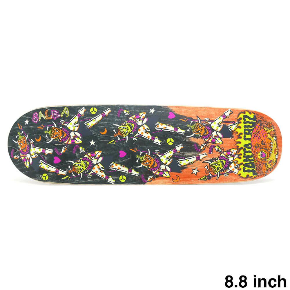 SANTA CRUZ DECK サンタクルーズ デッキ STEVE ALBA FIREDANCE EGG 8.8 スケートボード スケボー 1