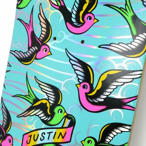 SANTA CRUZ DECK サンタクルーズ デッキ JUSTIN SOMMER SPARROWS 8.0 スケートボード スケボー 3